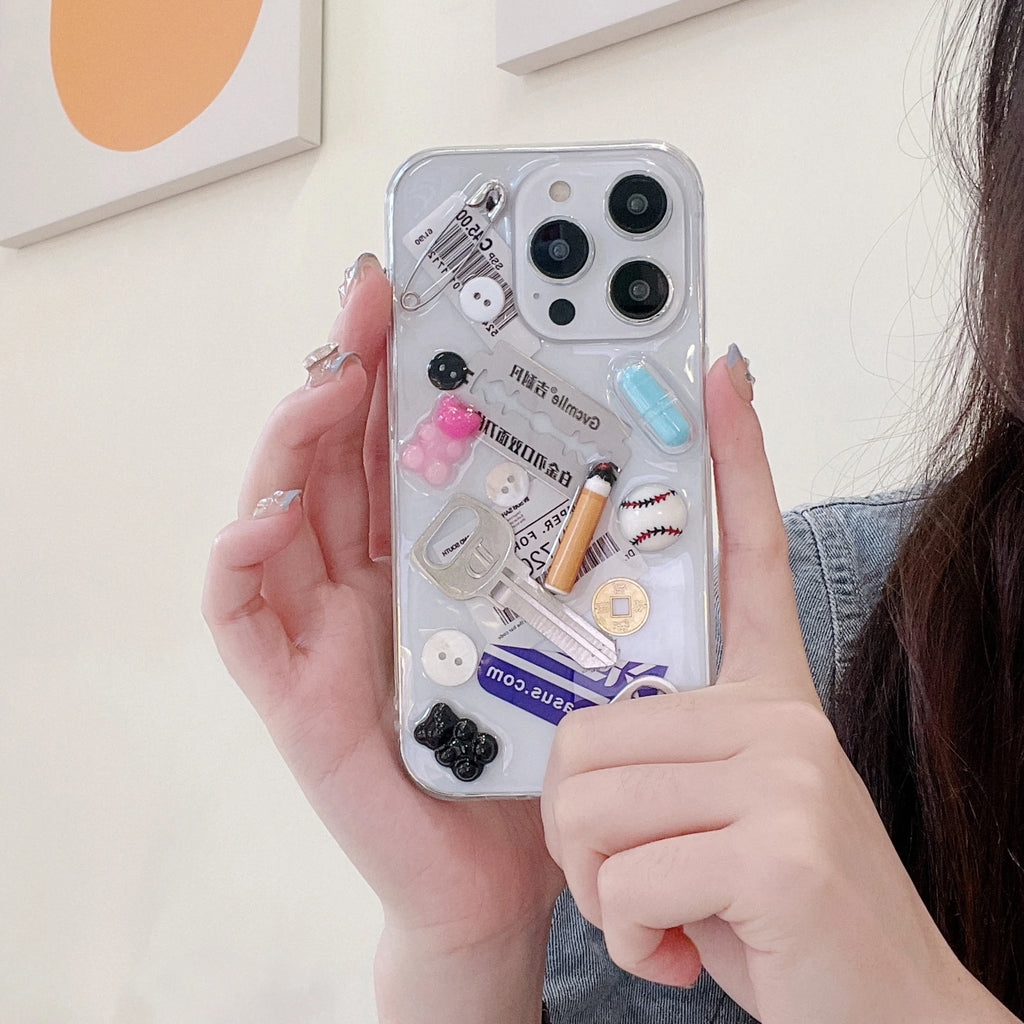 Creative 3D Cigarette Design iPhone Case – Shockproof Cover