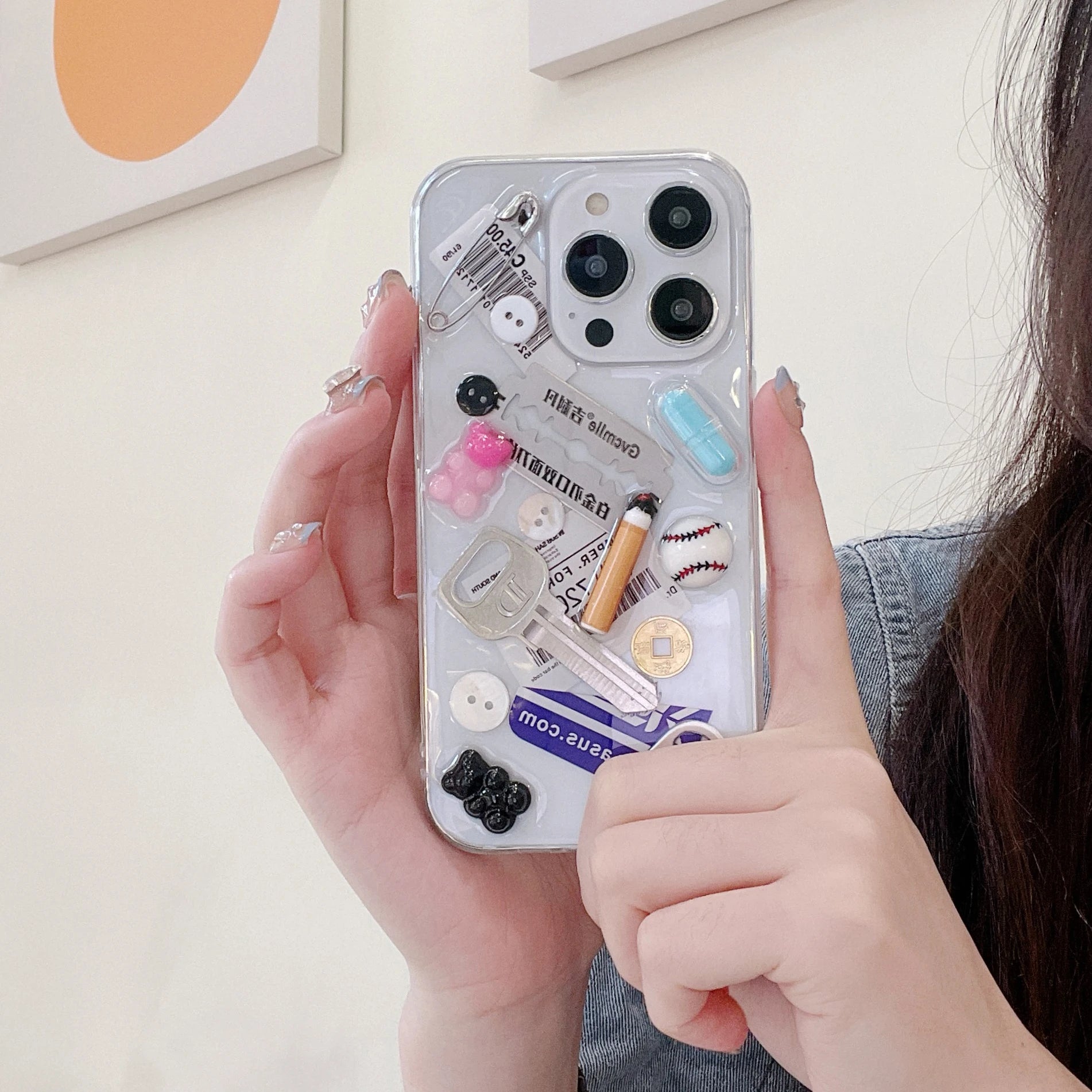 Creative 3D Cigarette Design iPhone Case – Shockproof Cover