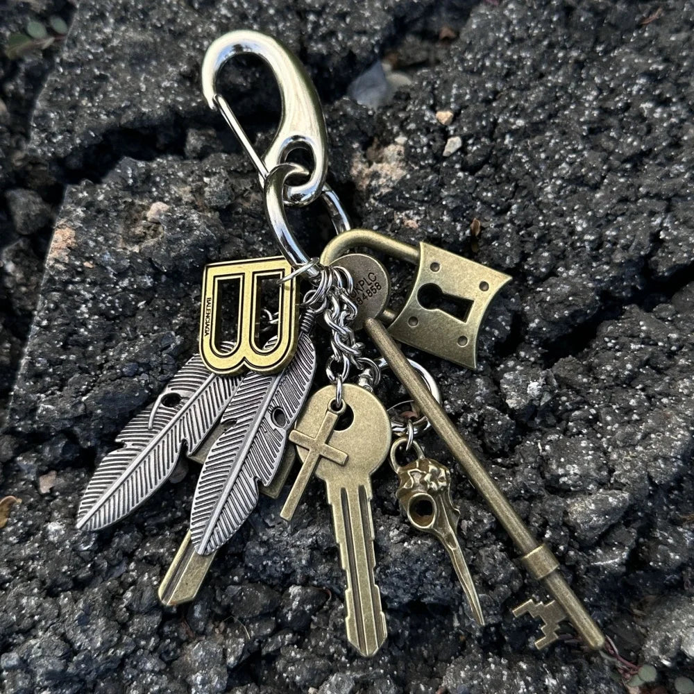 Jewelry Trinkets japanese Ocean Shell Keychain bag charms Girl's Heart High End Creative Waist Hanging Bag Pendant accessories