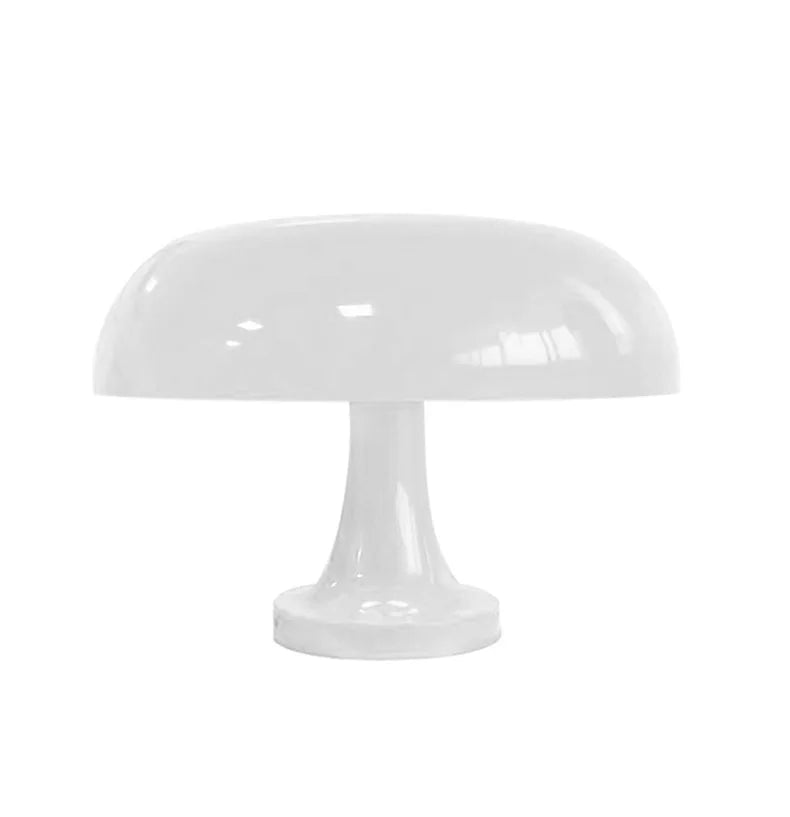 LED Mushroom table lamp minimalist modern bedroom bedside lamp Danish designer orange decorative table lamp